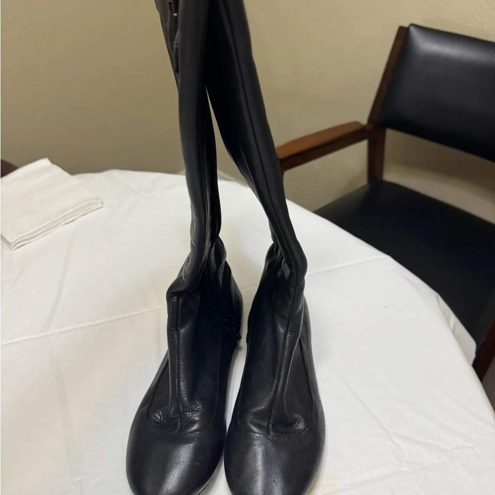 Tsubo Black (under) Knee Boots 6.5 - Picture 5 of 11